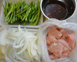 簡単♪鶏胸肉（ささみ）のしょうが焼き作り方2写真
