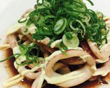イカのバター醤油☆マヨネーズとネギ☆簡単作り方6写真