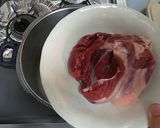 イノシシ肉の青椒肉絲作り方1写真