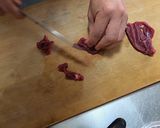 イノシシ肉の青椒肉絲作り方2写真