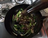 イノシシ肉の青椒肉絲作り方8写真