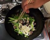 イノシシ肉の青椒肉絲作り方7写真