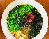 【満腹☆ダイエットスープ】ワカメ×梅昆布作り方5写真