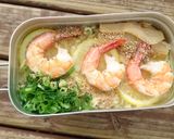 (山ご飯)海老とレモンの塩ラーメン作り方2写真