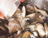 あさりの酒蒸し　ベルギー風作り方4写真