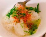 鮪の炙りポン酢☆一味大葉おろし作り方1写真