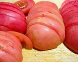 旬のトマトをレモン甘酢で召し上がれ作り方1写真