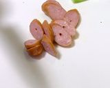 余り野菜とフランクの醤油マヨ炒めチーズ乗作り方2写真