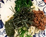 夏バテに冷たい五色のネバネバうどん蕎麦作り方6写真