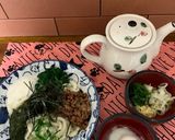 夏バテに冷たい五色のネバネバうどん蕎麦作り方7写真