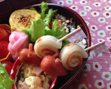 【簡単】キャラ弁 おかず かたつむり作り方11写真