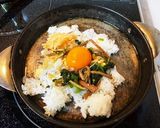石焼風チーズビビンバ(ナムルのお惣菜で)作り方3写真