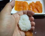 傷心の橙が眩しくて:サーモンのおすし作り方6写真