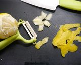 簡単！檸檬トースト☆レモンピール作り方1写真