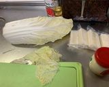 白菜たっぷりのお雑煮作り方1写真