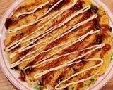 そうめんでお好み焼き風 第1弾作り方6写真