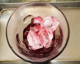 簡単✨赤しそクラッシュゼリー炭酸ドリンク作り方6写真