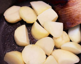 じゃがいもとゆで卵の炊いたん作り方1写真