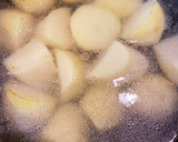 じゃがいもとゆで卵の炊いたん作り方2写真