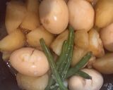 じゃがいもとゆで卵の炊いたん作り方5写真