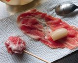 お酒がススム!らっきょうの肉巻きフライ作り方1写真