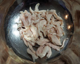 ささみときゅうりの梅肉醤油和え作り方3写真