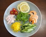 かき醤油ぽん酢とめんつゆの冷やし中華作り方3写真