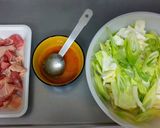 鶏とキャベツの味噌炒め作り方1写真