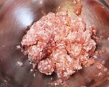 ピーマンに豚肉団子詰め込み焼き♪作り方1写真