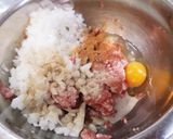 ピーマンに豚肉団子詰め込み焼き♪作り方2写真