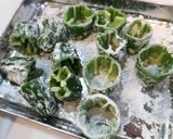ピーマンに豚肉団子詰め込み焼き♪作り方4写真