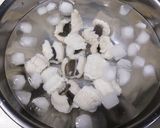 鱧の湯引き、梅肉添え作り方8写真