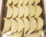 ☆簡単！大葉（しそ）入り焼き餃子☆作り方5写真