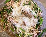 簡単♡豚ひき肉、もやし、ニラの春巻き♡作り方5写真