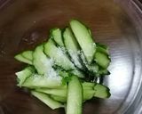 めかぶ胡瓜の梅肉あえやっこ作り方2写真