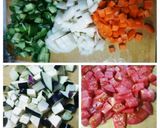 トマト缶不使用！きゅうりで¶ラタトゥイユ作り方1写真