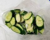 きゅうり即席漬で☆たこの酢の物作り方1写真