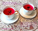 インスタ映えする❗ピンクのビーツスープ❤作り方7写真