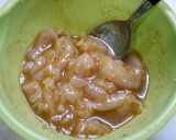 簡単！鶏むねピーマン☆甘辛味噌風味作り方1写真