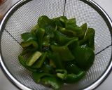 簡単！鶏むねピーマン☆甘辛味噌風味作り方2写真
