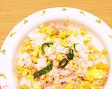 たらことスクランブエッグのもちもちご飯！作り方3写真