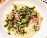 鯖缶16ゴーヤと鯖水煮缶の和え物作り方4写真