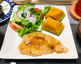 生姜焼きメインの和食のご飯・ほっとする味作り方1写真
