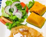 生姜焼きメインの和食のご飯・ほっとする味作り方6写真