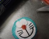 キャラ弁　カラーラップで簡単どらえもん作り方3写真