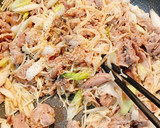 ☆☆豚こま肉とえのきのネギ塩ダレ炒め☆☆作り方4写真