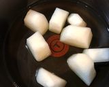 ハモと冬瓜とセリのサッパリ煮作り方5写真