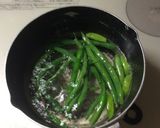 インゲンのごまドレ粒マスタード和え作り方1写真