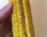 とうきび(とうもろこし)の粒の外し方作り方5写真