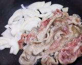 豚薄切り肉のハニーマスタード炒め作り方3写真
